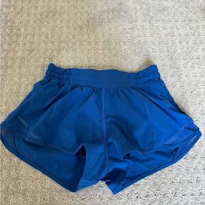 Lululemon Blue Hotty Hot Shorts 2.5 in